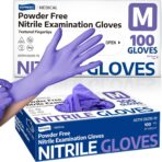 Medical Soft Max™ Nitrile Disposable Gloves, 100 Ct Latex-Free Powder-Free Food Safe Cooking Cleaning Lab Exam Glove - Image 2