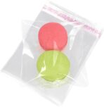 Morepack Self Sealing Cellophane Bags Self Adhesive,3x3 Inches Clear Resealable Cellophane Bags 200Pieces (Mini Size) - Image 2