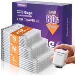 Nicetree 18-Pack Vacuum Seal Bags with Rechargeable Wireless Pump | 3 Sizes (20/24/28 Inch) Travel Vacuum Storage Bags for Clothing, Bedding & Seasonal Storage | Space Saver for Luggage - Image 2