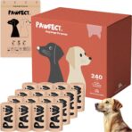 Pawfect Dog Poop Bags Rolls – Biodegradable Poop Bags, Compostable Dog Waste Bags, BPI Certified Pet Waste Bags, Unscented, Large, Puppy Poo, Earth Friendly, Bolsas Para Perros Popo (240 Counts) - Image 2