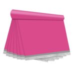 Pink Poly Mailers 14.5x19 100 Pcs, Cute Waterproof Shipping Bags with Self-Seal Adhesive, Durable Tear-Resistant Shipping Envelopes for Clothing - Image 2