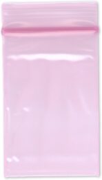 Plymor 2" x 3" (Pack of 100), 4 Mil Heavy Duty Anti-Static Zipper Reclosable Plastic Bags - Image 2