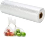 RBHK 16" X 20" Plastic Produce Bags on a Roll, Food Storage Clear Bags, Trash Bags, One Roll 350 Bags - Image 2