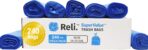 Reli. SuperValue 16-25 Gallon Recycling Bags | 240 Count Bulk | Blue Trash Bags | Commercial Can Liners - Image 2