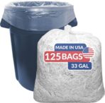 Reli. SuperValue 33 Gallon Trash Bags | 125 Count | Made in USA | Heavy Duty | Clear Multi-Use Garbage Bags - Image 2