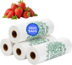 Retail Bags Direct Clear Produce Roll - 3500 Bags - 10"x15" – HDPE - 11 Microns - for Grocery, Food Storage, Reusable Produce, Small Business, Kitchen Use, Organization, Lightweight Packaging - Image 2