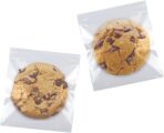 SUREHOME Cookie Bags with Seal, 200 Pcs 5x6 Inch Clear Self Sealing Cellophane Bags for Cookie Packaging Resealable Cello Treat Bag Plastic Individual Cookies Bag for Gift Giving Favors Candy Wrappers - Image 2