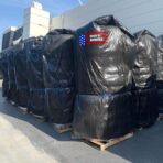Sandbaggy Black Pallet Covers | Made in USA | Tarp Fits Extra Large Pallets Up to 55" x 55" x 100" | Built w/ 1 Year UV Protection | Heavy Duty 3 Mil Thick Plastic (Pack of 10, 3 Mil Thick) - Image 2