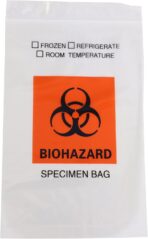 Saris and Things SNT Biotech Biohazard Specimen Collection Bag Laboratory Sample 6x9 inches Sealable with Outside Document Pocket - Image 2