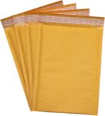 Secure Seal #1 7.25x12 Kraft Bubble Mailers Padded Shipping Envelopes (Pack of 100) - Image 2