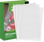Syntus 100 Count Vacuum Sealer Bags Gallon 11 x 16 inch for Seal a Meal, Commercial Grade BPA Free Heavy Duty Precut Seal Bags, Food Vac Bags for Storage, Meal Prep or Sous Vide - Image 2