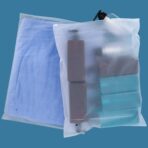 T Shirt Bags for Small Business, 100pcs 10x13 inch 3 mil Thick Frosted Zipper Bags for Clothes, Swimsuit Storage with Zipper, Vent Holes, for Shirt Packaging Clothing Packaging - Image 2