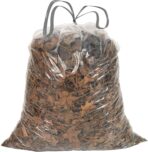 Ultrasac 20-30 Gallon 0.8 MIL Clear Drawstring Trash Bags - 30" x 33" - Pack of 36 - For Home, Kitchen, Bathroom, & Office - Image 2