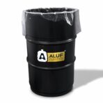 Ultrasac 55 Gallon Clear Plastic Drum Liners 4 MIL - 38" x 63" - For Contractor, Industrial, Construction, & Municipal (Pack of 50) - Image 2