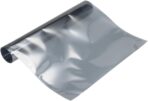 Uxcell Anti-Static Shielding Bag, 12x24 inch (300x600mm), 10 PCS, Silver, Open Top - Image 2