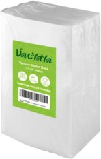 VacYaYa 100 Gallon Szie 11 x 16 Inch Freezer Food Vacuum Sealer Storage Bags Size,Vac Seal a Meal Bags with BPA Free and Heavy Duty Sous Vide Vaccume Safe PreCut Bag - Image 2