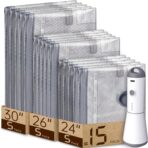 Vacuum Bags for Travel with Rechargeable air Pump, Carry-on Size Compression Packing Bags for Luggage and Suitcase, Space Saver for Clothes and Clothing 15 Combo Travel Size - Image 2