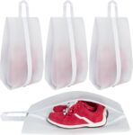 Vorspack Shoe Bags for Travel - 4 Pack Large Transparent Shoe Organizer with Handle Dustproof Shoe Bag Reusable Shoe Storage Bags for Men & Women - Image 2