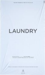 WELCOME Laundry Bags Hospitality - 14 X 24 Hotel Laundry Bags - Tear Tape Tie Closure White Plastic (Case of 1000) - Image 2