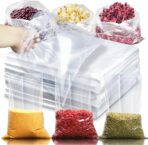 WFPLUS 100 Pack 12 x 15 inch 1 Mil Clear Plastic Flat Poly Bags, Clothing Merchandise Bags, for Food, Bread, Dough, Clothes Packaging, Storage, Gift Bag - Image 2