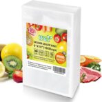 W&Y 100 Single-Ply Vacuum Sealer Bags (6"x10" Quart) – Pre-Separated, Commercial Grade, BPA Free for Food Storage, Sous Vide & Meal Prep – 1 Pack (100 Count) - Image 2