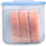 Ziploc Endurables Large Pouch, 8 Cups, Reusable Silicone Bags and Food Storage Meal Prep Containers for Freezer, Oven, and Microwave, Dishwasher Safe - Image 2