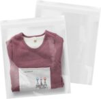 iMailer - 200 Count - 13" x 15" Clear Cellophane Bags Large -Self Seal Cello Resealable Plastic Poly Bags for Clothing, T-Shirts, Pants - Image 2