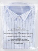 iMailer - 500 Count - 12" x 15", Self Seal 1.6 Mil Clear Plastic Poly Bags with Suffocation Warning for Clothing, T-Shirts, Pants-Resealable Adhesive,Not Strong - Image 2