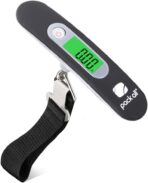 pack all 110 Lbs Luggage Scale, Digital Handheld Luggage Scale, Baggage Scale, Travel Weight Scale for Luggage with Backlit LCD Display, Battery Included, Black - Image 2