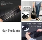 Small Black Trash Bags,200 Counts Thicken Value Pack 4 Gallon Trash Bag,Small Garbage Bags for Office,Kitchen,Bedroom Waste Bin - Image 3