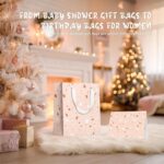 slapaflife Gift Bags Medium Size, Tissue Paper for Gift Bags Incl.Cards & Self-adhesive Envelope - Reusable & For Birthday, Mothers Day, Wedding, Baby Shower and Any Occasion.(4 Pack- 9") - Image 3