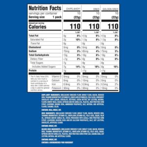 Nabisco Sweet Treats Cookie Variety Pack OREO, OREO Golden & CHIPS AHOY!, 30 Snack Packs (2 Cookies Per Pack) - Image 3