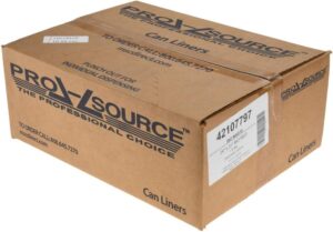 PRO SOURCE Red Biohazard Waste Bags: 16 Gallon Capacity, 1.3 mil Thick (250 Bags) - Image 3