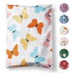 Fuxury Poly Mailers 10x13 Inch 20 Pack,Sturdy Shipping Bags for Clothes, Self Adhesive Mailing Envelopes, Waterproof Packaging Bag for Small Business, Colorful Butterflies - Image 2