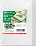 MAGIC SEAL Chamber Vacuum Sealer Bags - 10 x 12 Inch Smooth Vacuum Seal Bags for Food Storage, BPA Free, Pack of 100 Pre-Cut, Non-Textured, NOT Compatible with FoodSaver-Type Vacuum Sealers - Image 2