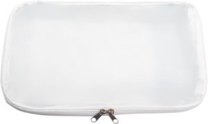 Multi-Purpose Clear PVC Bags (Temperature Resistance 0-158 °F) Zippered Portable Pouch - Image 2
