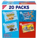 Nabisco Fun Shapes Variety Pack, Barnum's Animal Crackers, Teddy Grahams and CHIPS AHOY! Cookies, 20 Snack Packs - Image 2