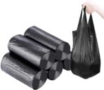 Small Trash Bags,5 Rolls 46x60 Cm 100 PCS 4 Gallon Garbage Bags, For Kitchen Bathroom Bedroom Office Use - Image 2