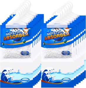 ZSZMFH 15 Pack Moisture Absorber Hanging Bags, Fragrance Free Humidity Packs, Hanging Closet Dehumidifier Bags, Moisture Absorber Packets-220g/pack. - Image 2